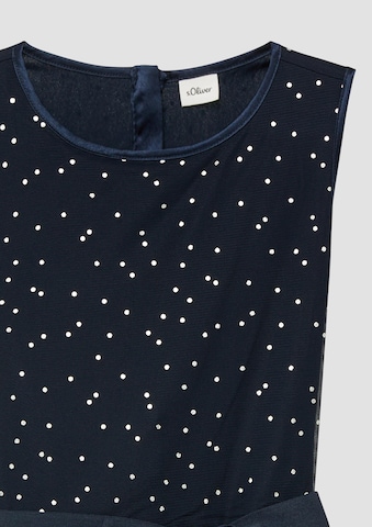 Robe s.Oliver en bleu