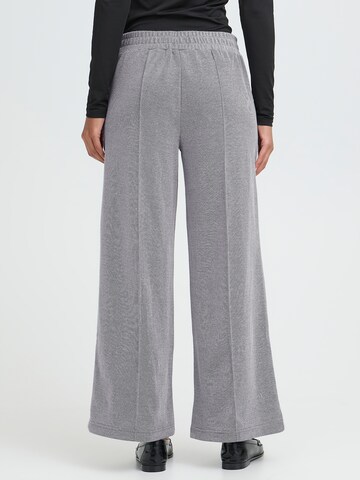 ICHI Zvonový Kalhoty 'IHKATE' – modrá