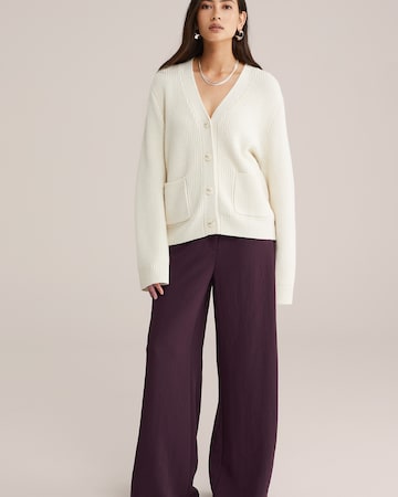 WE Fashion - Cárdigan en beige