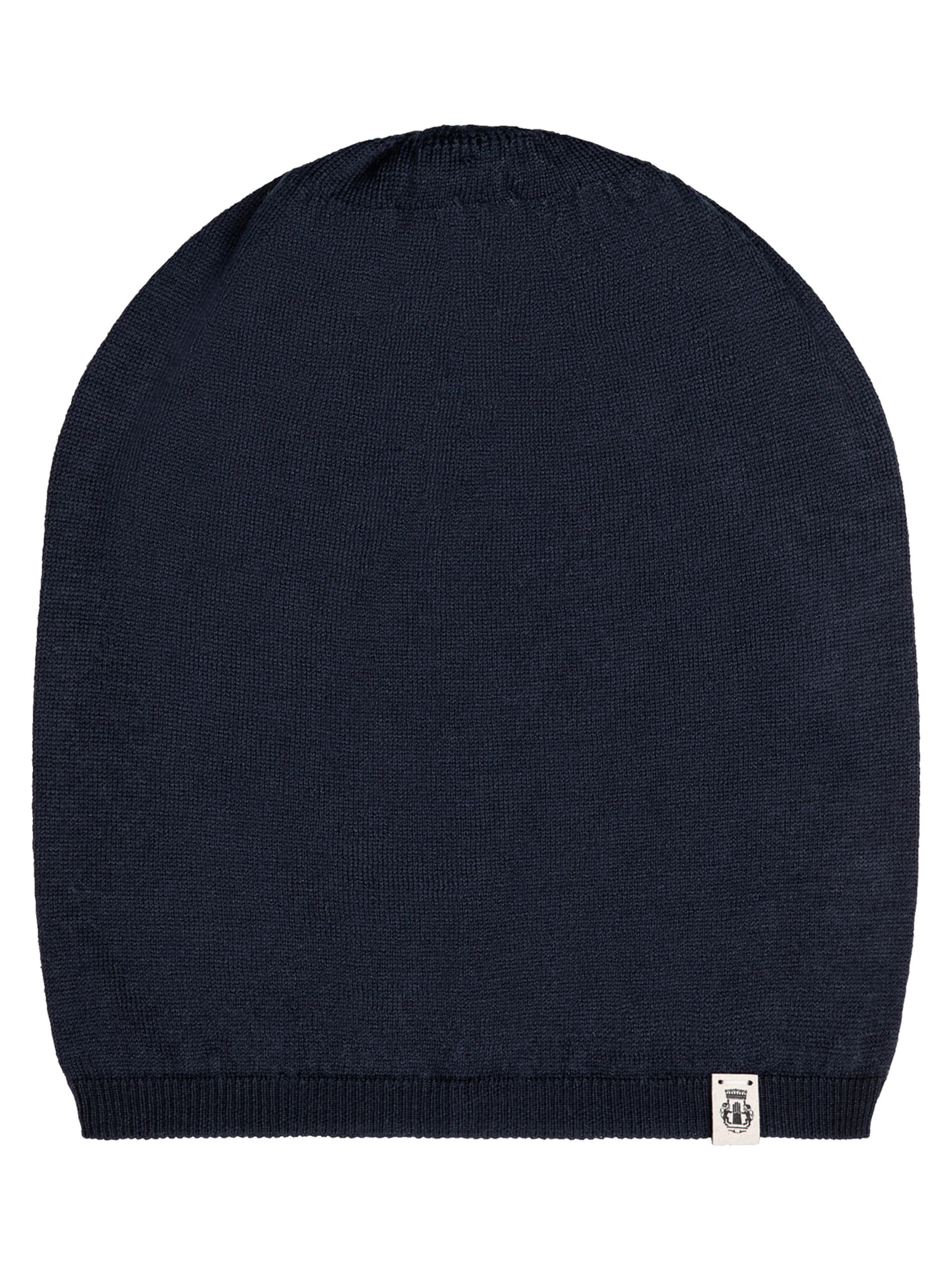 Roeckl Beanie Mütze 'CALAIS' in Blau: Vorderseite