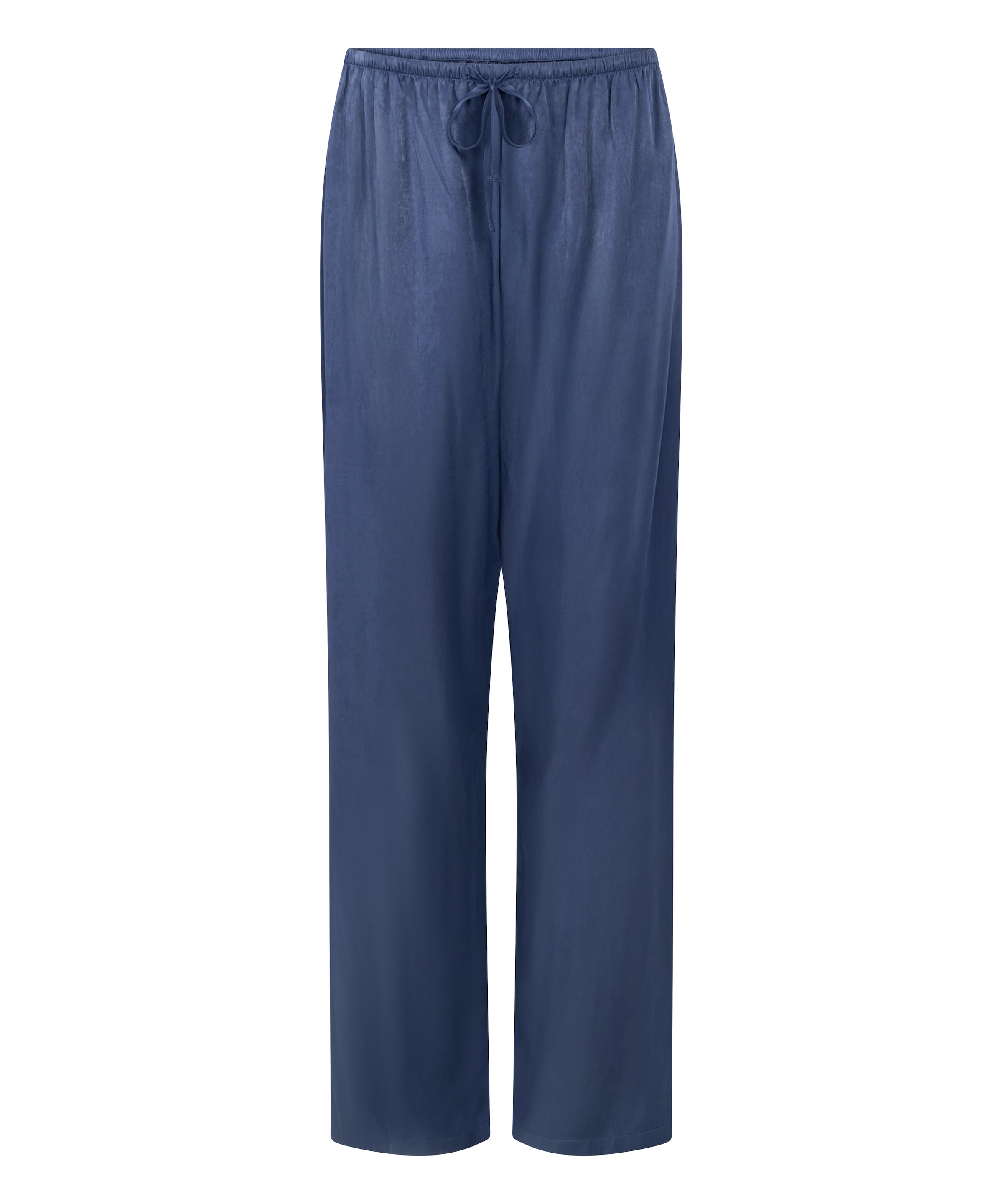 Hunkemöller Pyžamové kalhoty – modrá: přední strana