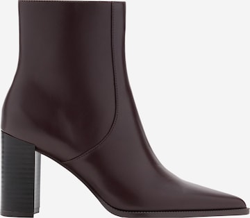 MANGO Stiefelette 'NINA' in Braun: Vorderseite