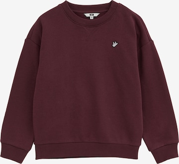 WE Fashion Sweatshirt in Rood: voorkant