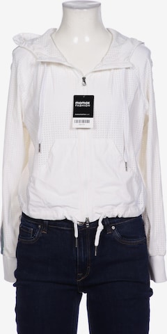 Marc Cain Sweatshirt & Zip-Up Hoodie in S in White: front