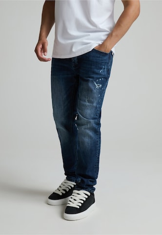 Slimfit Jeans 'Viragio 2.0' di Alessandro Zavetti in blu: frontale
