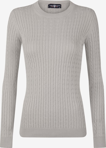 Jimmy Sanders Neulepaita värissä harmaa: etupuoli