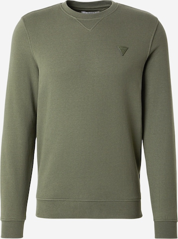 GUESS Sweatshirt in Grün: Vorderseite