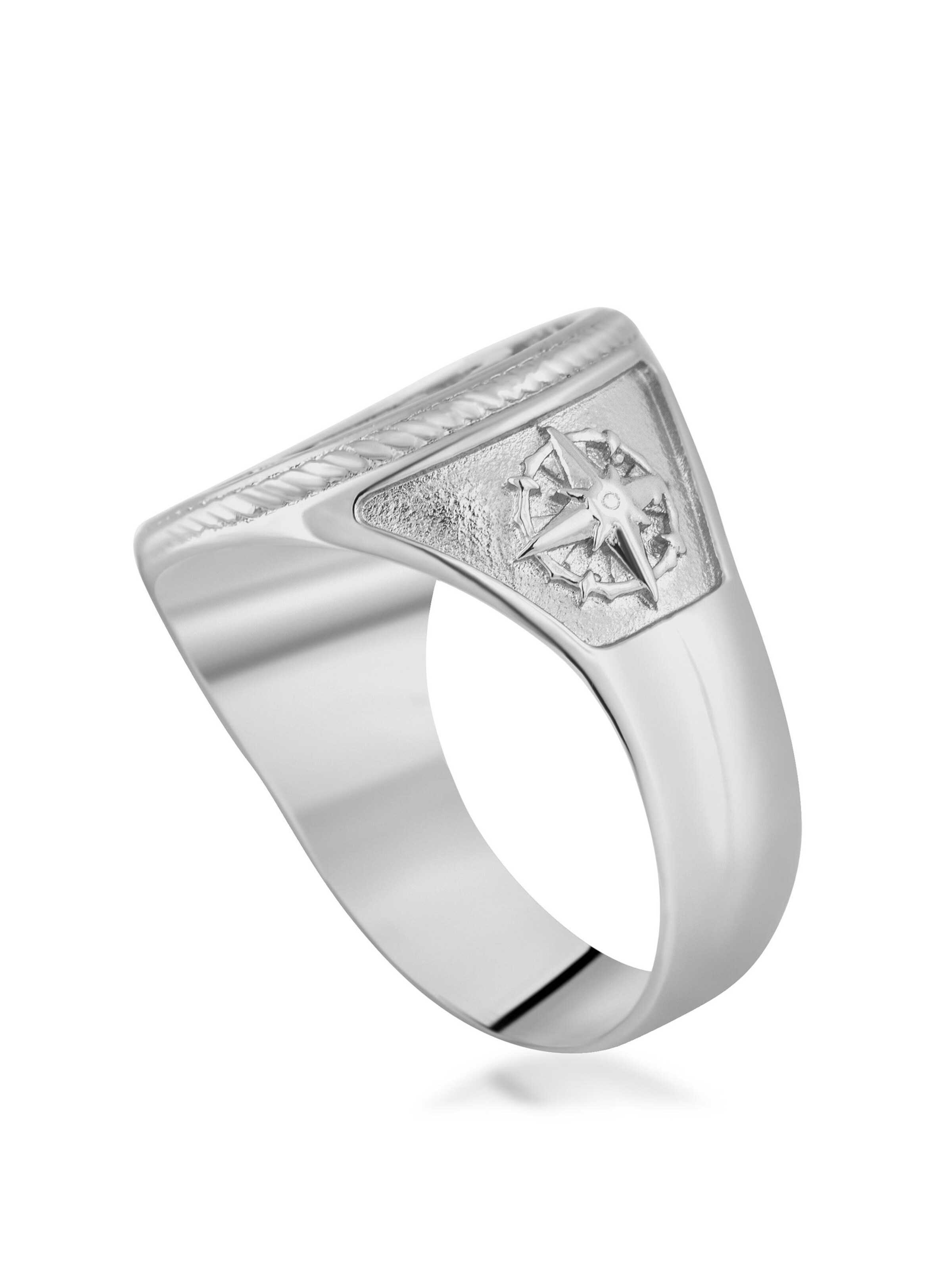 Akitsune Ring 'Portus'‌‌‌‌‌‌‌‌‌ in Silber