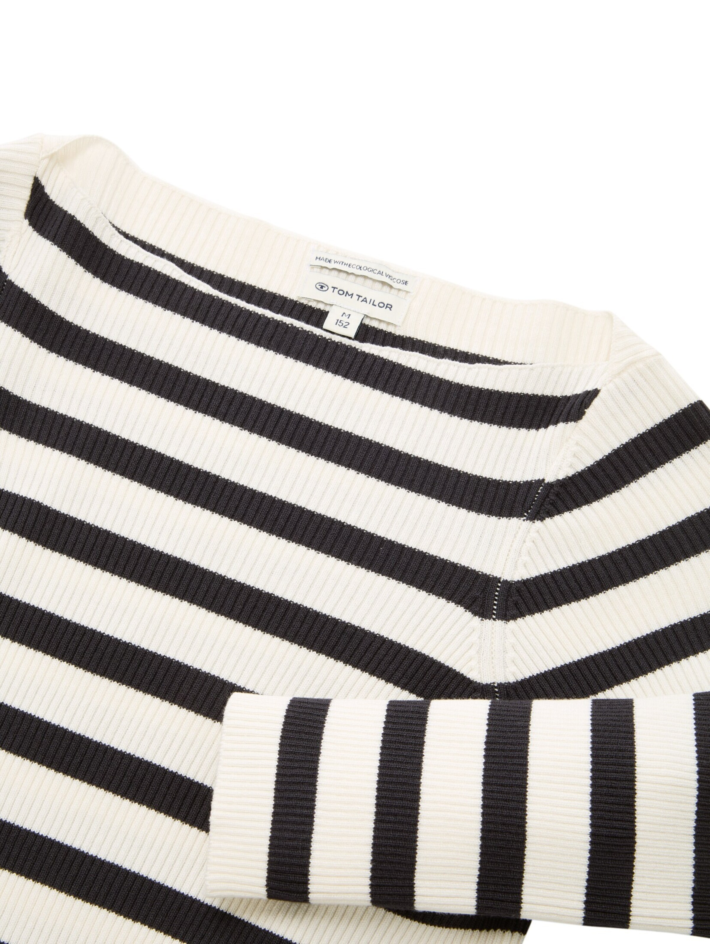 TOM TAILOR Pullover in Weiß