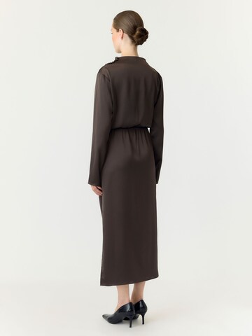YAS Dress 'PELLA' in Brown
