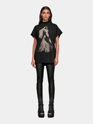 Made By Society Shirt 'UNVEIL T-shirt - T27898' in Black