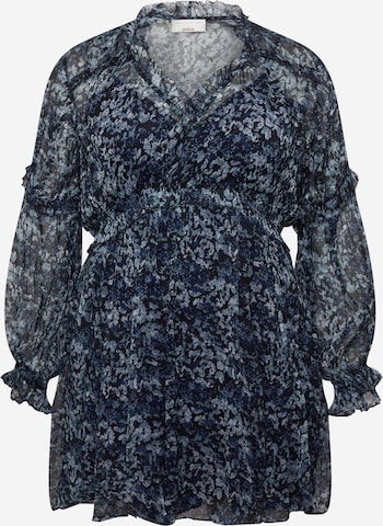 Guido Maria Kretschmer Curvy Collection Kleid 'Tenea' in Blau: predná strana