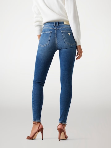 GUESS Skinny Jeans '1981' in Blau
