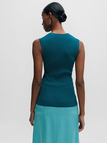 BOSS Knitted Top 'Feskies' in Blue