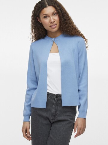 VILA Knit cardigan in Blue