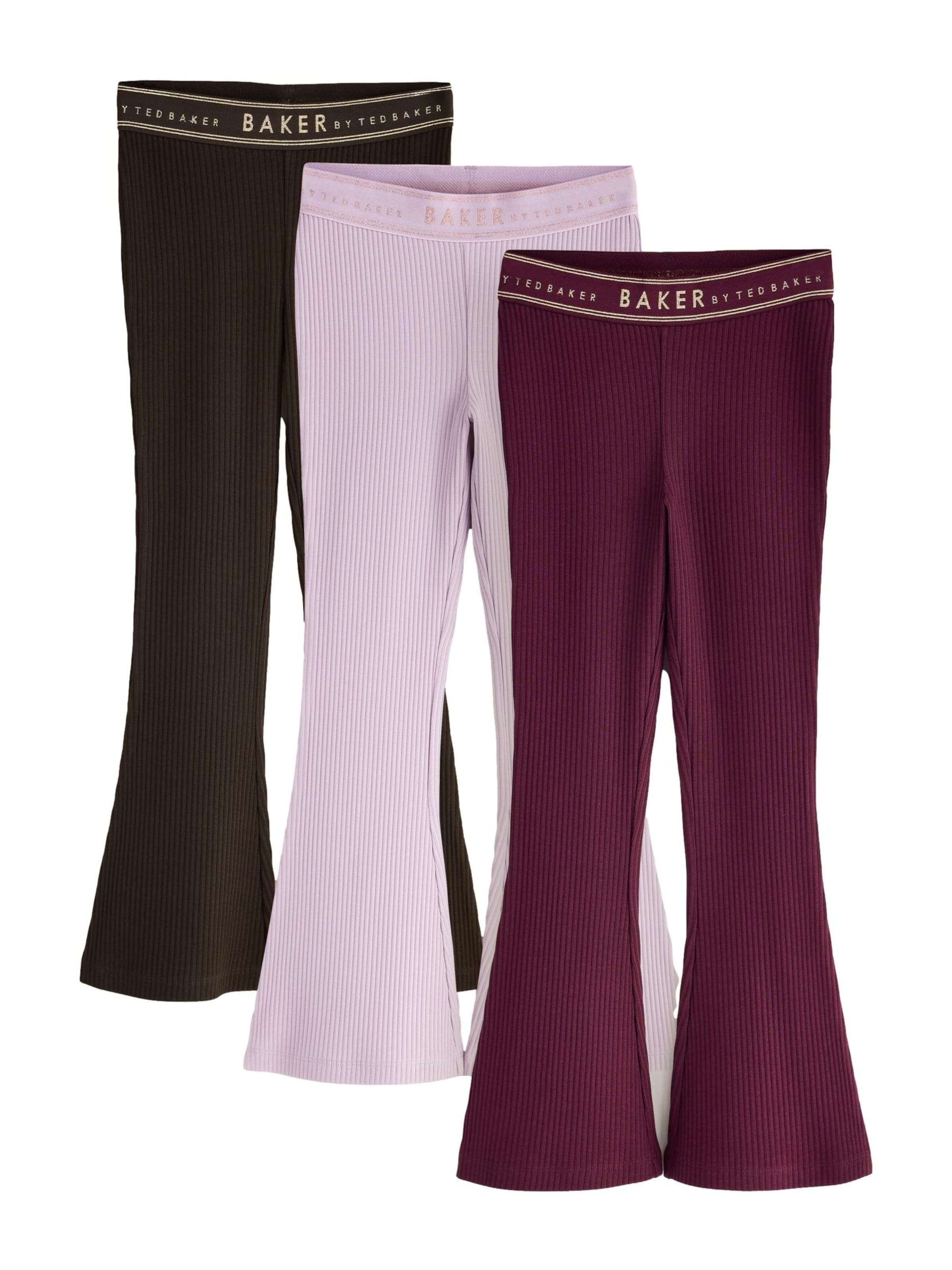 Baker by Ted Baker - Acampanado Leggings en marrón: frente