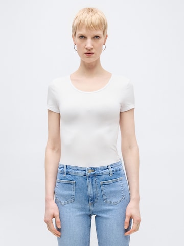 Only Tall Shirt 'ONLLIVE LOVE' in Purple: front