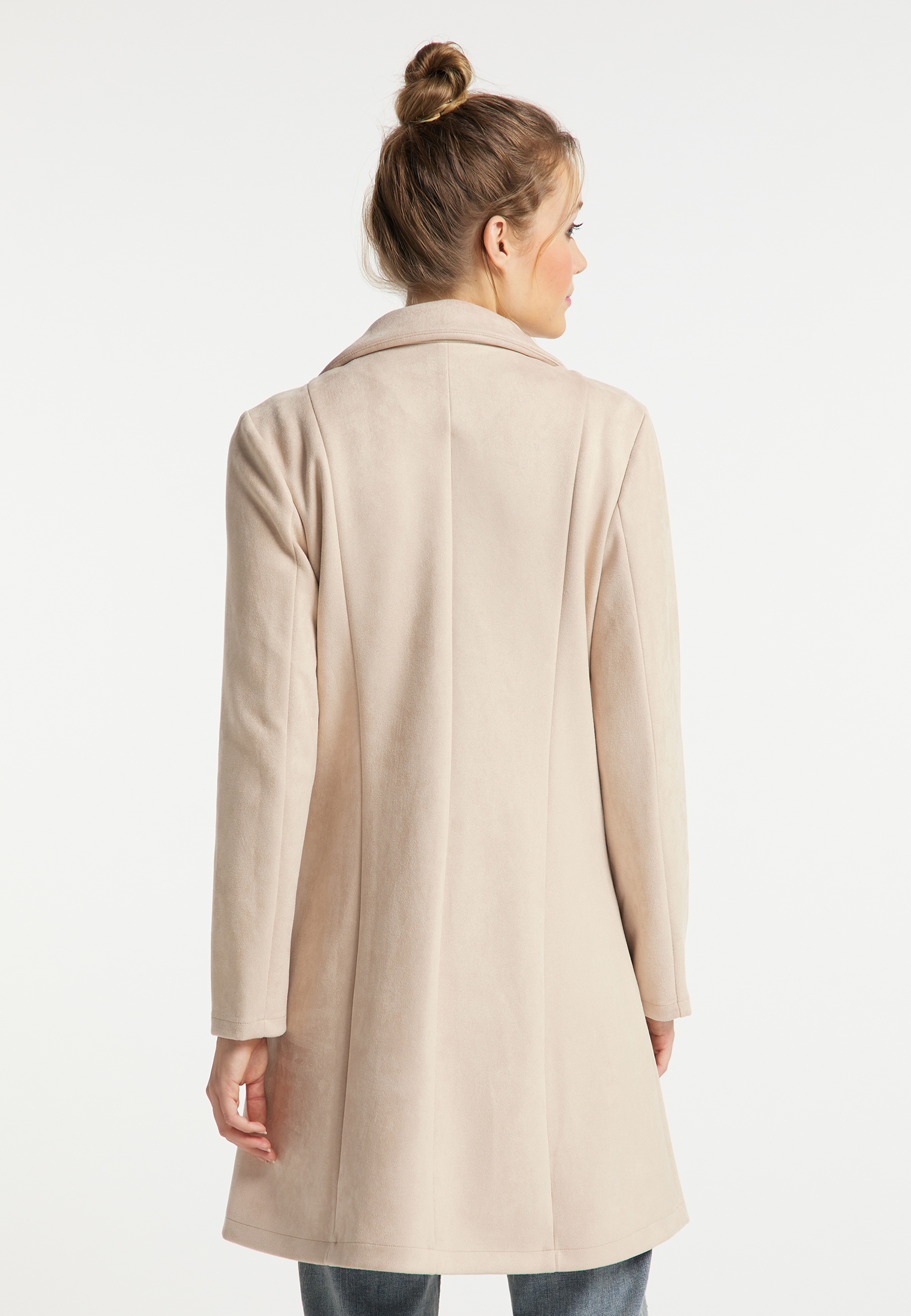 Płaszcze Kobiety DreiMaster Vintage Płaszcz przejściowy w kolorze Beżowym 