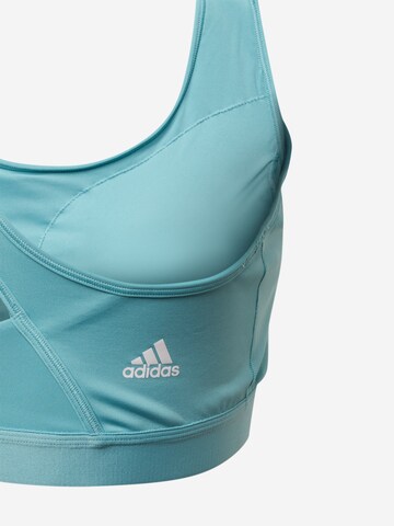 ADIDAS PERFORMANCE Bralette Sports Bra in Blue