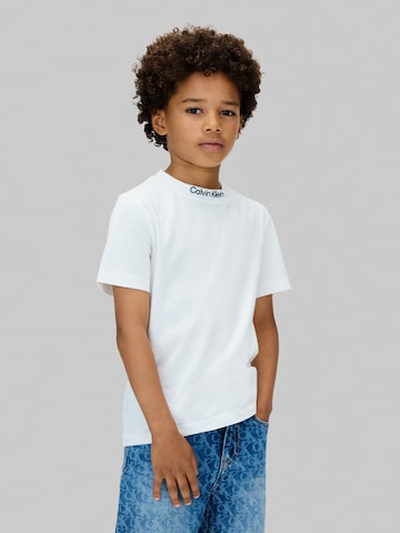 Calvin Klein Jeans Тениска в черно: отпред