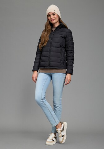POLARINO Übergangsjacke in Schwarz