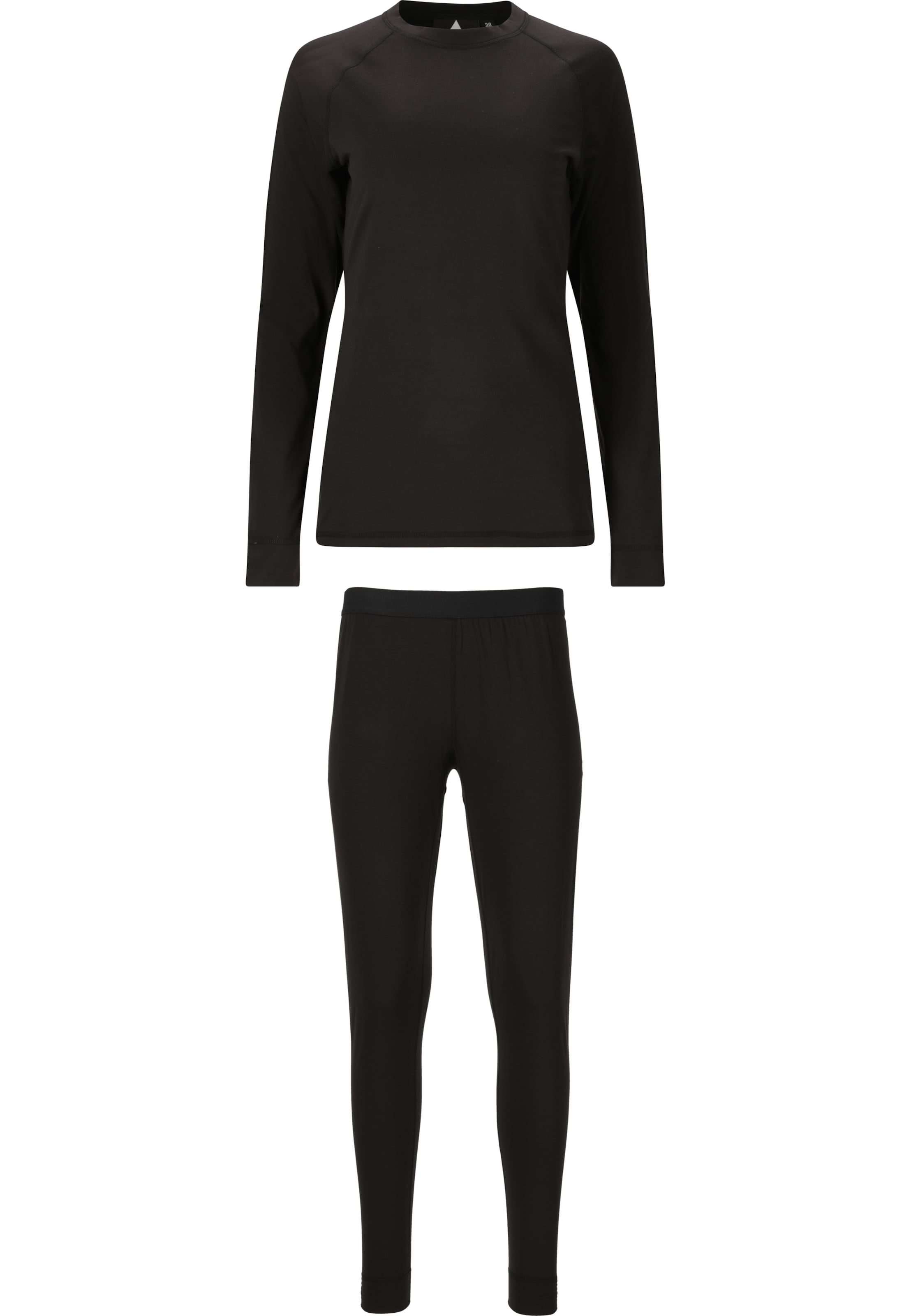 Whistler Funktionswäsche 'Rodriguez' in Schwarz: Vorderseite