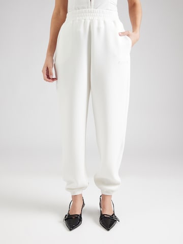 GUESS - Tapered Pantalón 'CECILIA' en blanco: frente