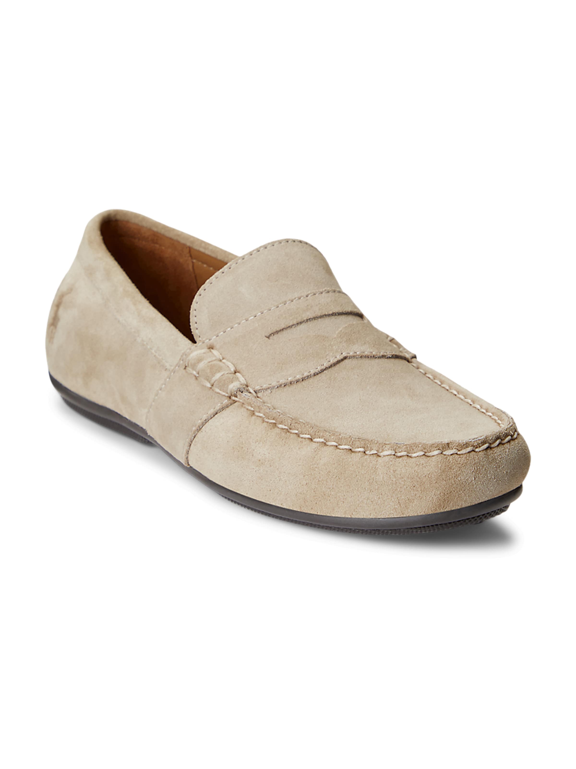 Mocassin 'REYNOLD' Polo Ralph Lauren en beige : devant