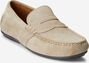 Mocassin 'REYNOLD' Polo Ralph Lauren en beige : devant