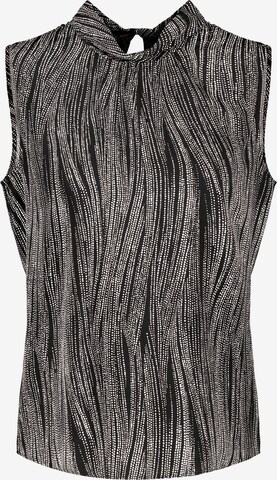 Camicia da donna di TAIFUN in nero: frontale