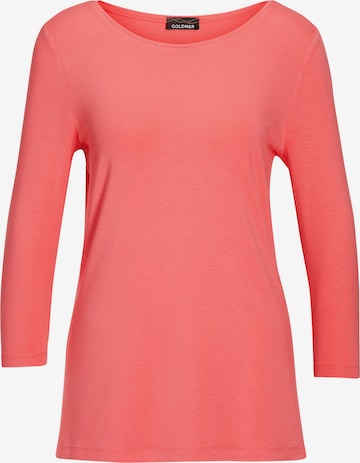 Goldner Shirt in Rood: voorkant