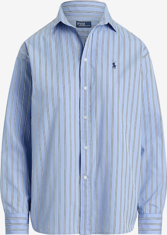 Polo Ralph Lauren Bluse in Blau: Vorderseite