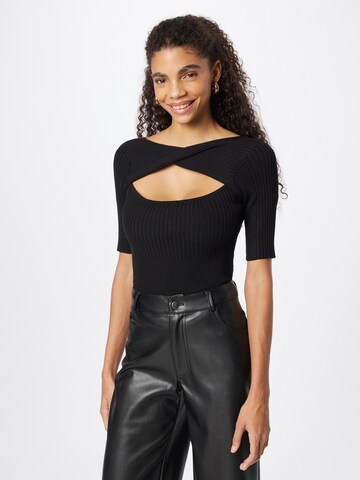 GUESS Sweater 'AYSHA' in Black: front