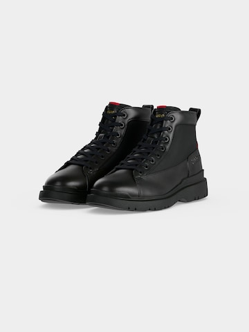 Bottes à lacets HUGO en noir