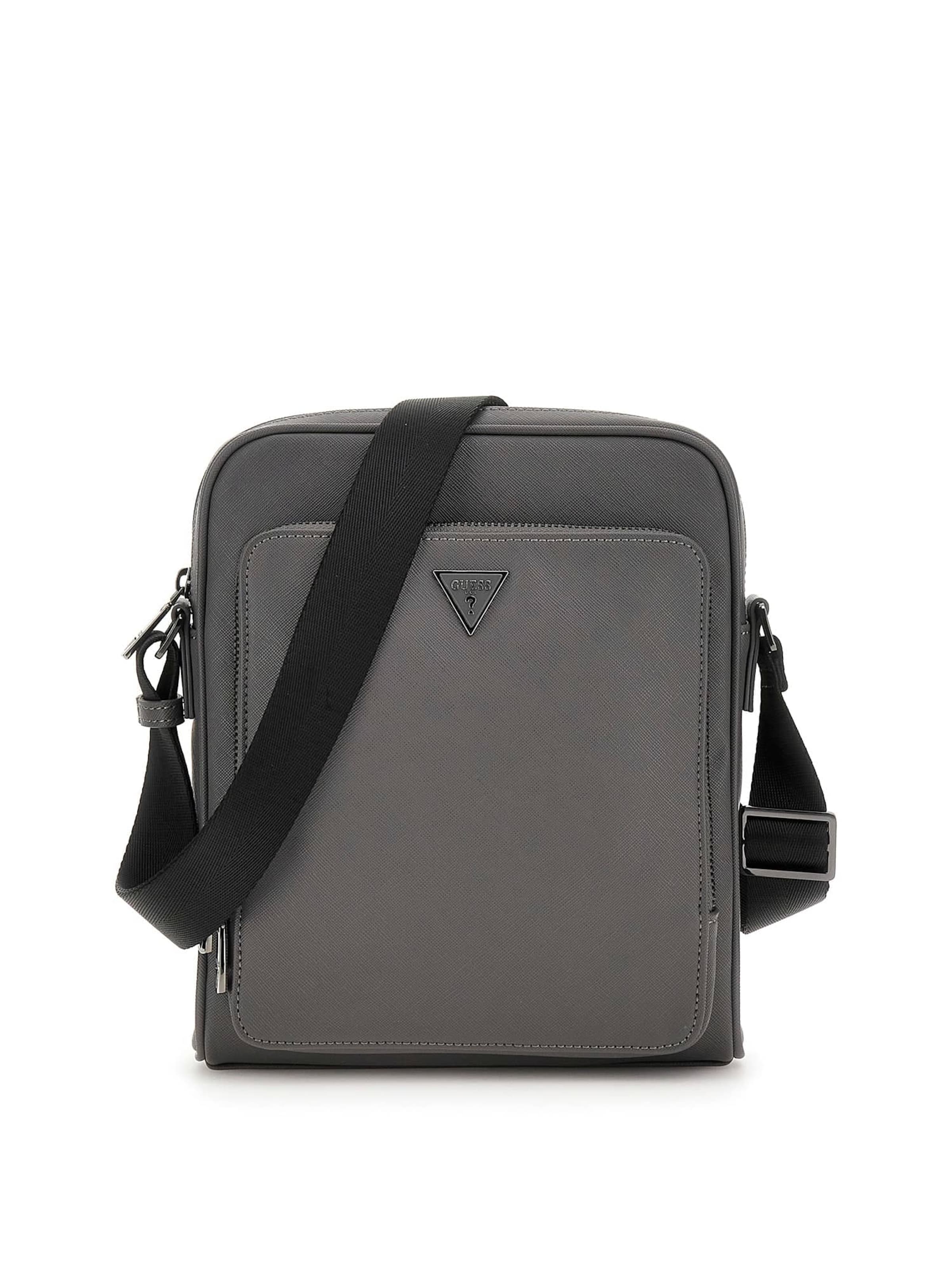 Borsa a tracolla 'Milano' di GUESS in grigio: frontale