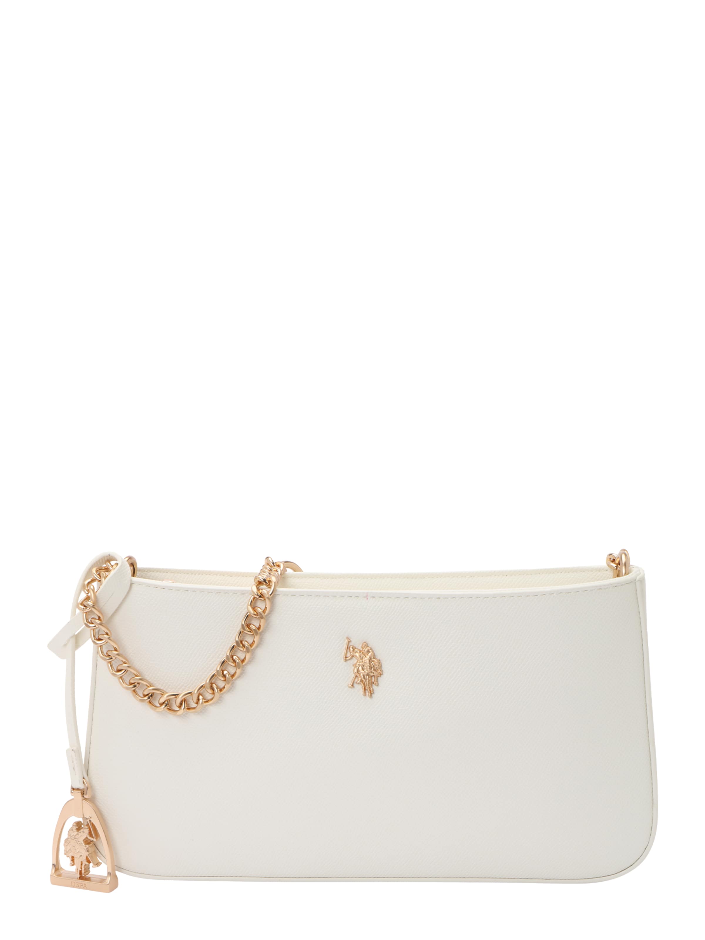 U.S. POLO ASSN. Torba na ramię 'Jones' w kolorze biały: przód