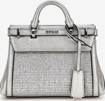 GUESS Handbag in Silver: front
