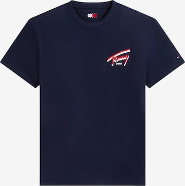 Maglietta 'DM0DM23542' di Tommy Jeans in blu: frontale