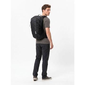 JACK WOLFSKIN Backpack in Black: front