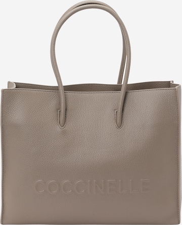 Cabas Coccinelle en gris : devant