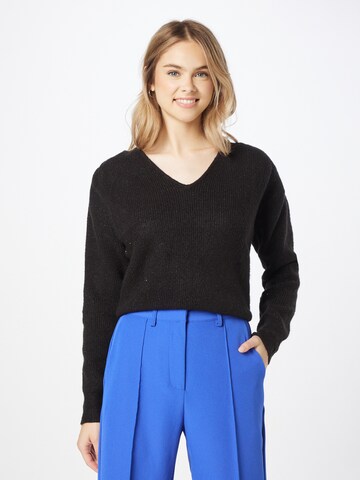 Le Temps Des Cerises Sweater 'TIFANIE' in Black: front