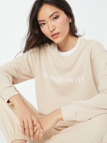 Sweat-shirt The Jogg Concept en beige