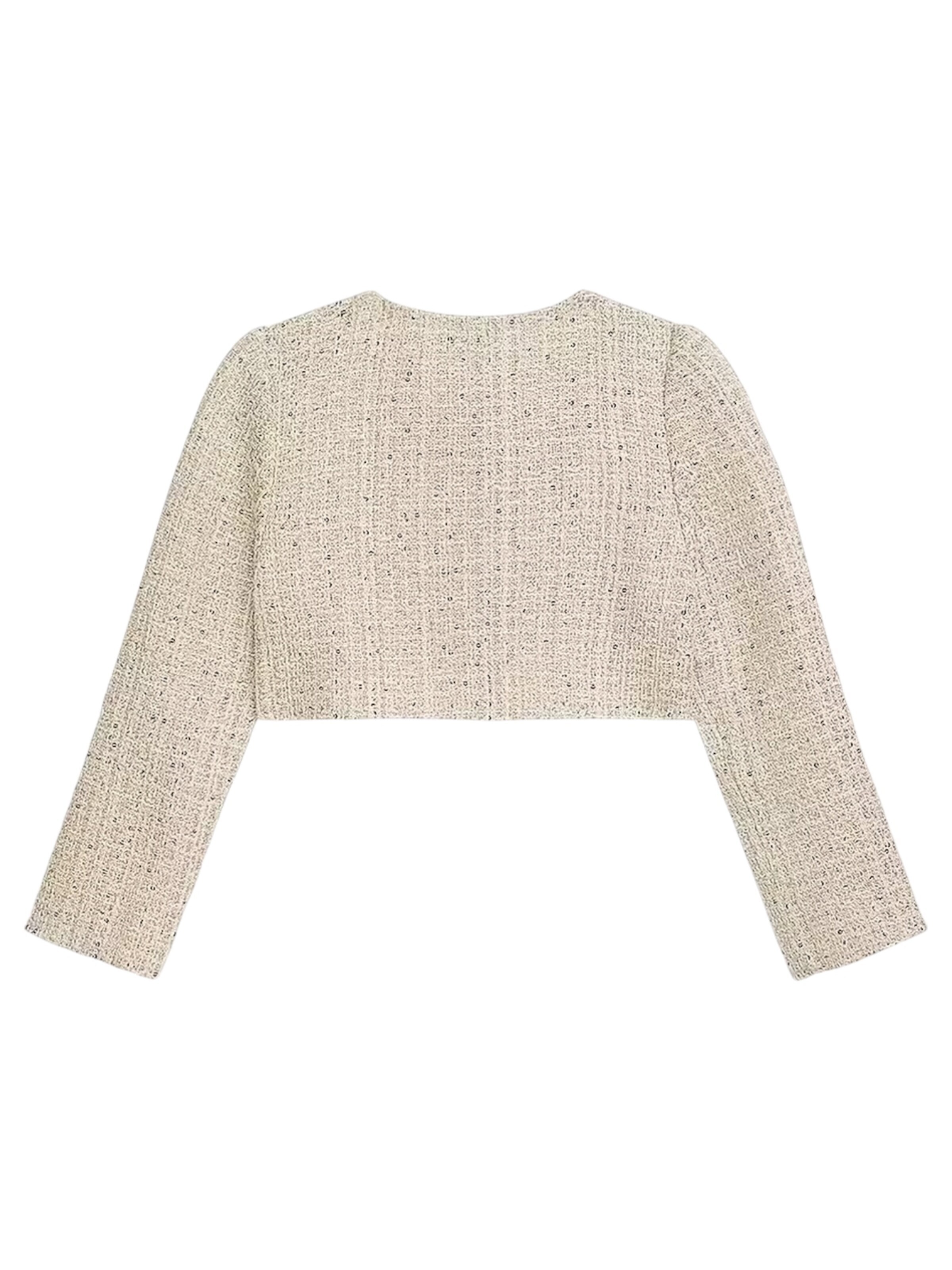 Danamade Strickjacke 'DISABELLE' in Gold