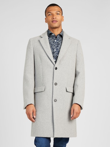 Lindbergh Between-Seasons Coat in Grey: front