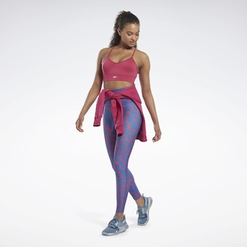 Reebok Bustier Urheilurintaliivit 'Workout Ready' värissä vaaleanpunainen