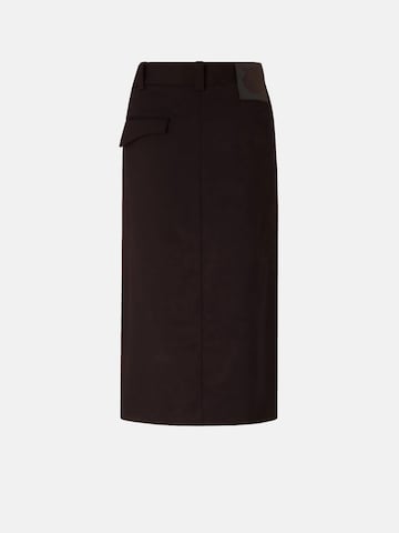 PINKO Skirt 'PINKO MARZEMINO GONNA DIAGONALE GONNA' in Brown