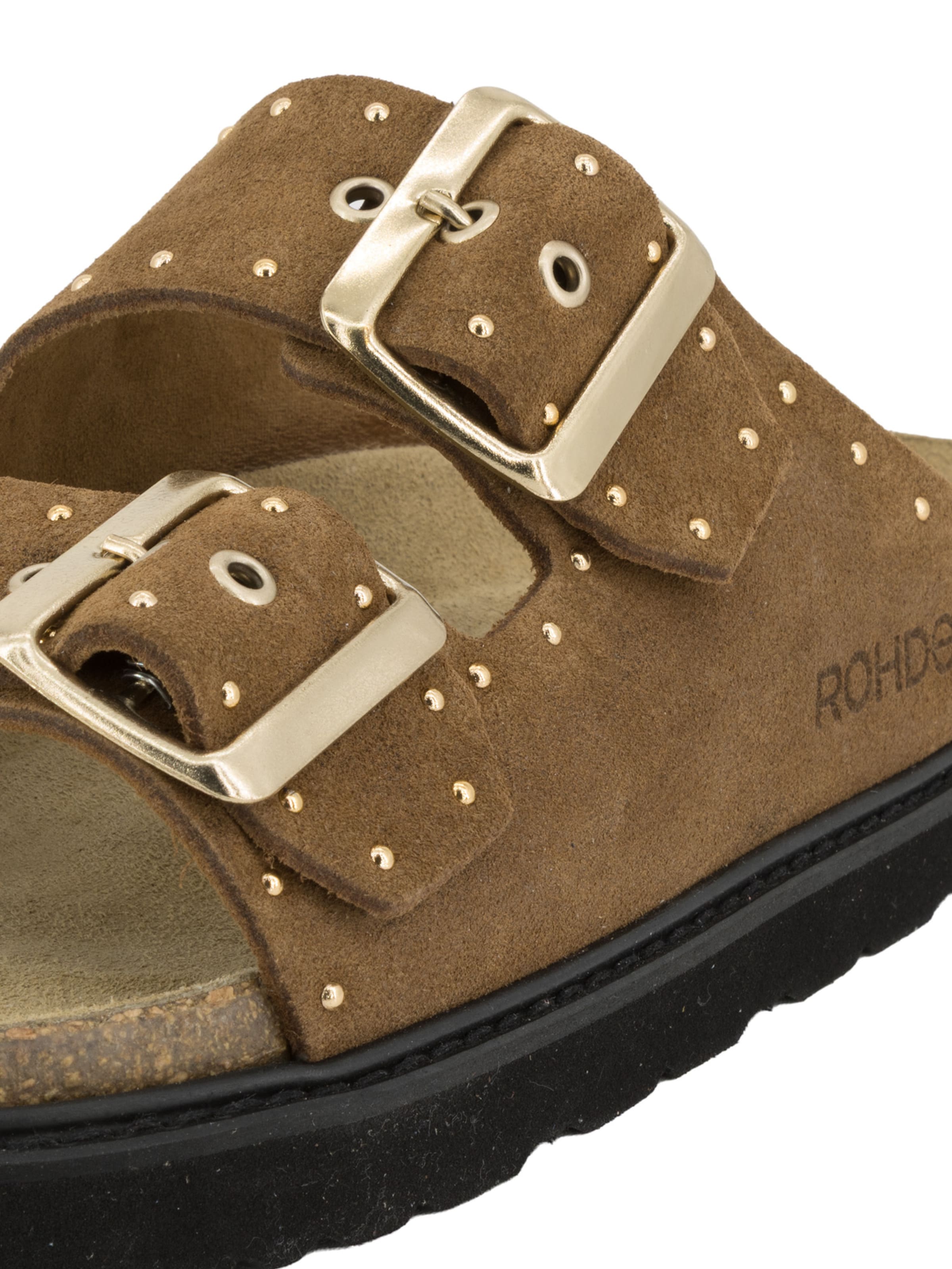 ROHDE Mules 'Tropea' in Brown