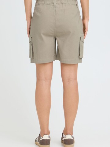 Oxmo Regular Shorts ' OXKvinne ' in Beige