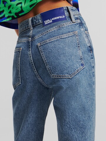 Tapered Jeans di KARL LAGERFELD JEANS in blu