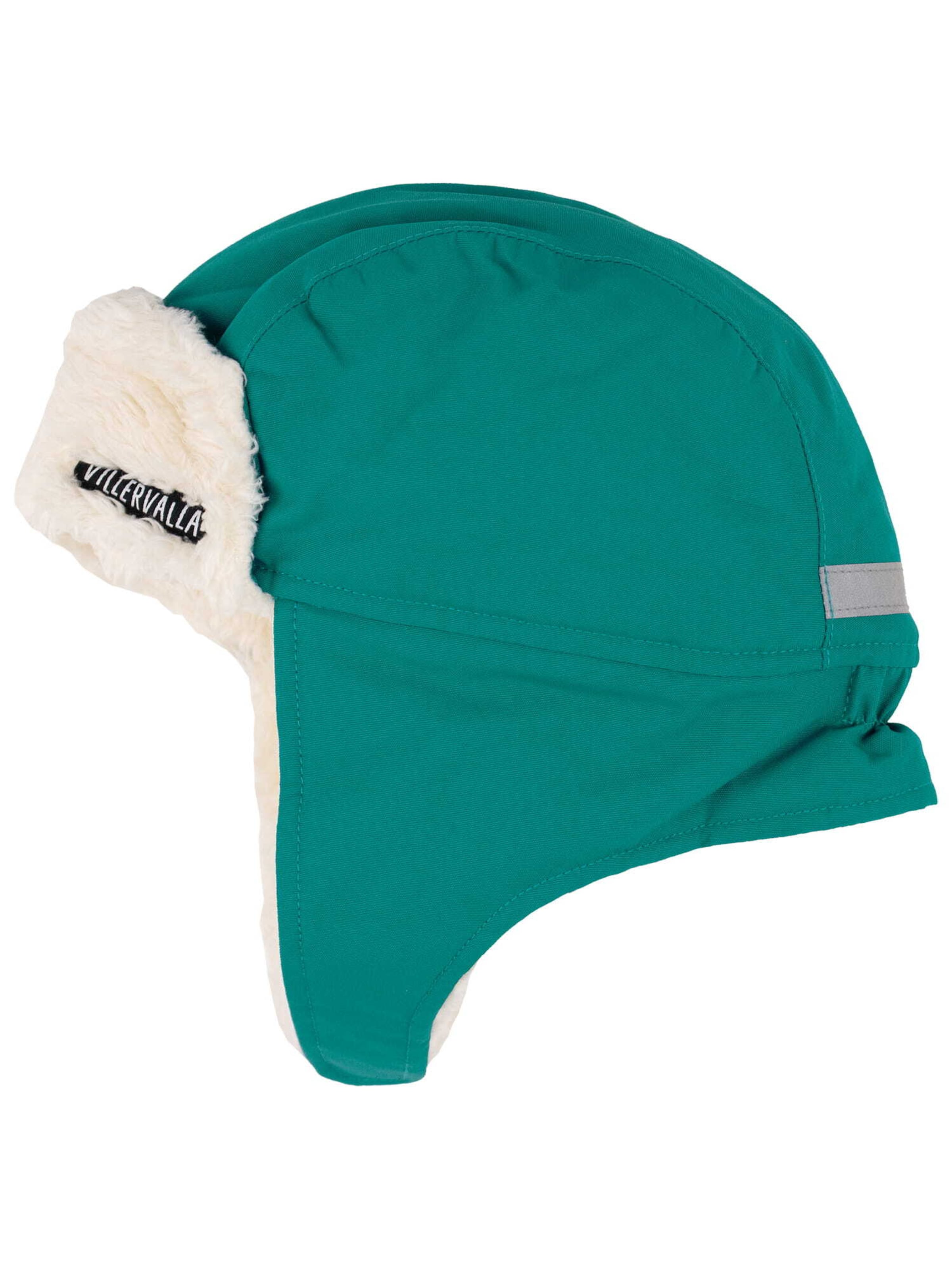 Villervalla Mütze 'Basic' in Grün: Vorderseite